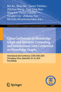 China Conference on Knowledge Graph and Semantic Computing and International Joint Conference on Knowledge Graphs