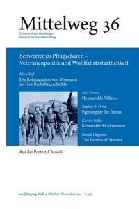 Schwerter zu Pflugscharen – Veteranenpolitik und Wohlfahrtsstaatlichkeit