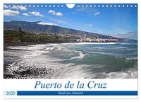 Puerto de la Cruz - Stadt am Atlantik (Wandkalender 2025 DIN A4 quer), CALVENDO Monatskalender