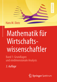 Mathematik für Wirtschaftswissenschaftler