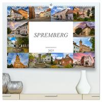 Spremberg Impressionen (hochwertiger Premium Wandkalender 2025 DIN A2 quer), Kunstdruck in Hochglanz