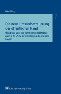 Die neue Umsatzbesteuerung der öffentlichen Hand