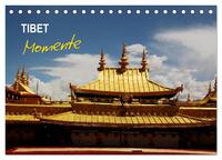 Tibet Momente (Tischkalender 2025 DIN A5 quer), CALVENDO Monatskalender