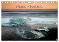 Island - Iceland (Wandkalender 2025 DIN A4 quer), CALVENDO Monatskalender