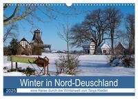 Winter in Nord-Deutschland (Wandkalender 2025 DIN A3 quer), CALVENDO Monatskalender