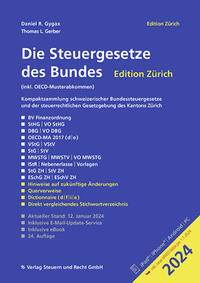 Die Steuergesetze des Bundes – Edition Zürich 2024