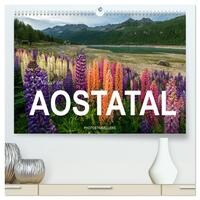 Natur im Aostatal (hochwertiger Premium Wandkalender 2025 DIN A2 quer), Kunstdruck in Hochglanz