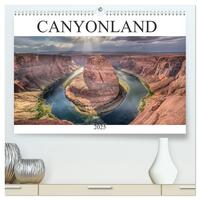 CANYONLAND, USA (hochwertiger Premium Wandkalender 2025 DIN A2 quer), Kunstdruck in Hochglanz