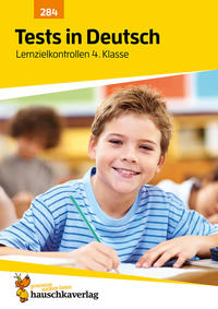 Übungsheft mit Tests in Deutsch 4. Klasse