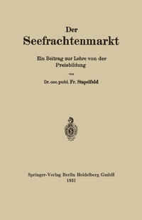 Der Seefrachtenmarkt