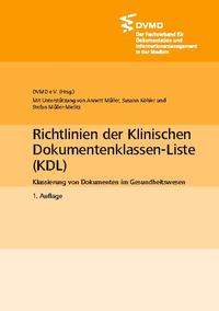 Richtlinien der Klinischen Dokumentenklassen-Liste (KDL)