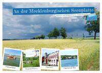 An der Mecklenburgischen Seenplatte Malchow und Waren/Müritz (Wandkalender 2025 DIN A2 quer), CALVENDO Monatskalender