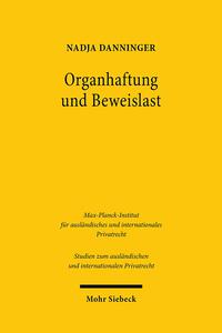 Organhaftung und Beweislast