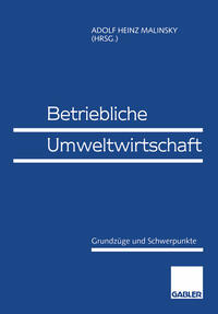 Betriebliche Umweltwirtschaft