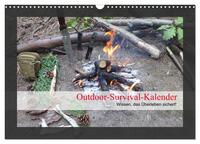 Outdoor-Survival-Kalender (Wandkalender 2025 DIN A3 quer), CALVENDO Monatskalender