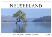 Neuseeland - Naturwunder am Ende der Welt (Wandkalender 2025 DIN A2 quer), CALVENDO Monatskalender