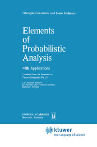 Elements of Probabilistic Analysis with Applications