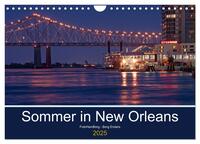 Sommer in New Orleans (Wandkalender 2025 DIN A4 quer), CALVENDO Monatskalender