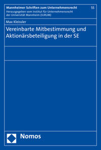 Vereinbarte Mitbestimmung und Aktionärsbeteiligung in der SE