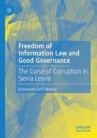 Freedom of Information Law and Good Governance