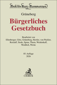 Bürgerliches Gesetzbuch