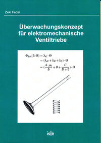 Überwachungskonzept für elektromechnische Ventiltriebe