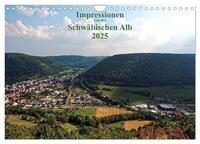 Impressionen von der Schwäbischen Alb (Wandkalender 2025 DIN A4 quer), CALVENDO Monatskalender