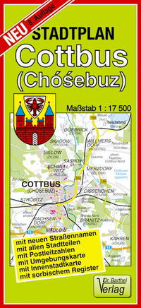 Stadtplan Cottbus