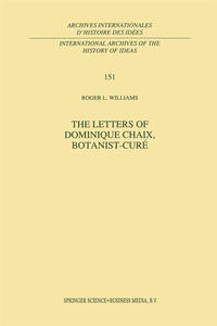 The Letters of Dominique Chaix, Botanist-Curé