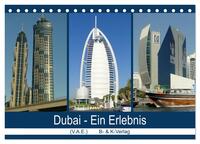 Dubai - Ein Erlebnis (Tischkalender 2025 DIN A5 quer), CALVENDO Monatskalender