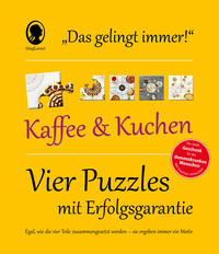 Das "Gelingt immer"-Puzzle Kaffee und Kuchen. Das Puzzle-Spiel für Senioren mit Demenz