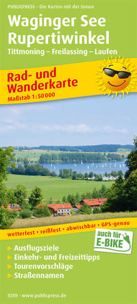 Waginger See, Rupertiwinkel, Tittmoning - Freilassing -Laufen