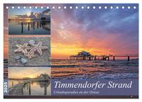 Timmendorfer Strand - Urlaubsparadies an der Ostsee (Tischkalender 2025 DIN A5 quer), CALVENDO Monatskalender