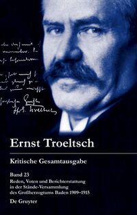 Reden, Voten und Berichterstattung in der Stände-Versammlung des Großherzogtums Baden 1909–1915