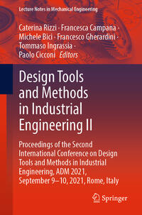 Design Tools and Methods in Industrial Engineering II