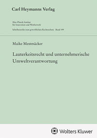 Lauterkeitsrecht und unternehmerische Umweltverantwortung