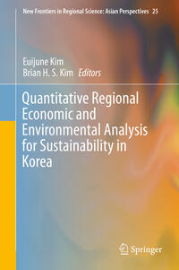 Quantitative Regional Economic and Environmental Analysis for Sustainability in Korea