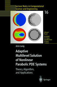 Adaptive Multilevel Solution of Nonlinear Parabolic PDE Systems