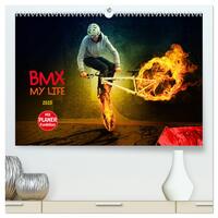 BMX My Life (hochwertiger Premium Wandkalender 2025 DIN A2 quer), Kunstdruck in Hochglanz