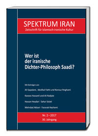 Wer ist der iranische Dichter-Philosoph Saadi?