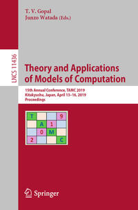 Theory and Applications of Models of Computation