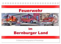 Feuerwehr im Bernburger Land (Tischkalender 2025 DIN A5 quer), CALVENDO Monatskalender