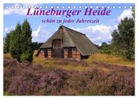 Lüneburger Heide - schön zu jeder Jahreszeit (Tischkalender 2025 DIN A5 quer), CALVENDO Monatskalender