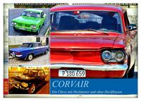 CORVAIR - Ein Chevy mit Heckmotor und ohne Heckflossen (Wandkalender 2025 DIN A2 quer), CALVENDO Monatskalender