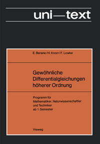 Gewöhnliche Differentialgleichungen höherer Ordnung