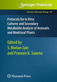 Protocols for In Vitro Cultures and Secondary Metabolite Analysis of Aromatic and Medicinal Plants