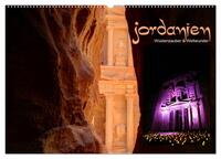 Jordanien - Wüstenzauber & Weltwunder (Wandkalender 2025 DIN A2 quer), CALVENDO Monatskalender