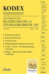 KODEX Steuerrecht für Bilanzbuchhalter und Steuersachbearbeiter 2025