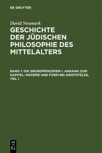 Geschichte der jüdischen Philosophie des Mittelalters