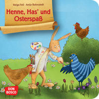 Henne, Has' und Osterspaß. Mini-Bilderbuch.